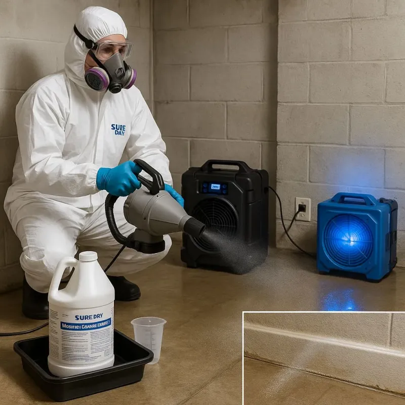 Sanitization and Odor Removal process in Bay Saint Louis, MS