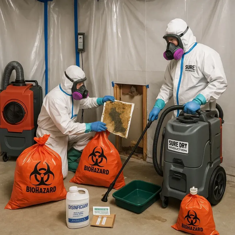 Contaminated Water Handling Protocols process in Bay Saint Louis, MS