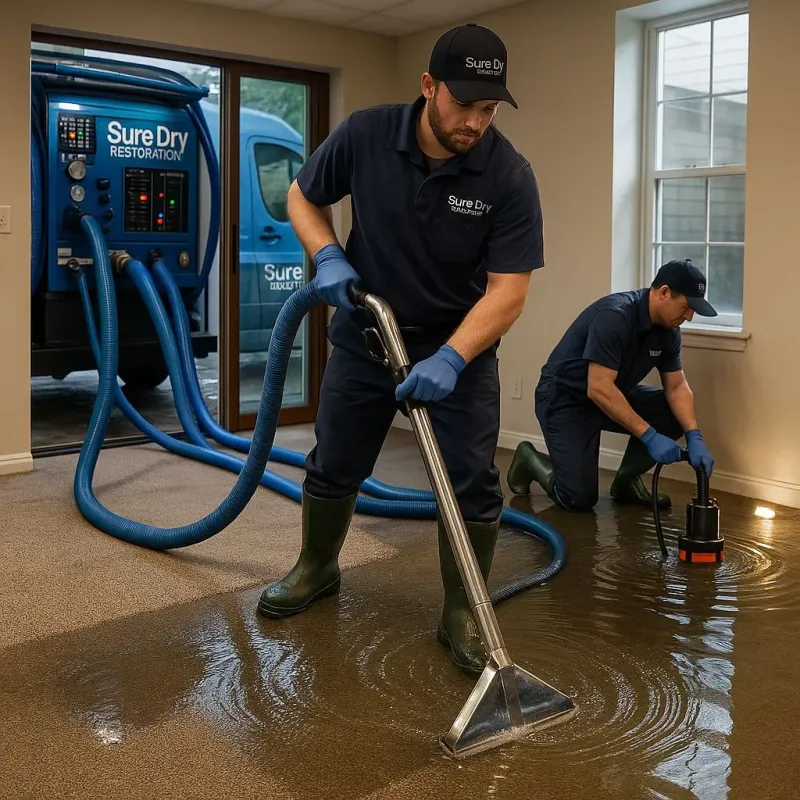 Water Extraction and Removal process in Bay Saint Louis, MS